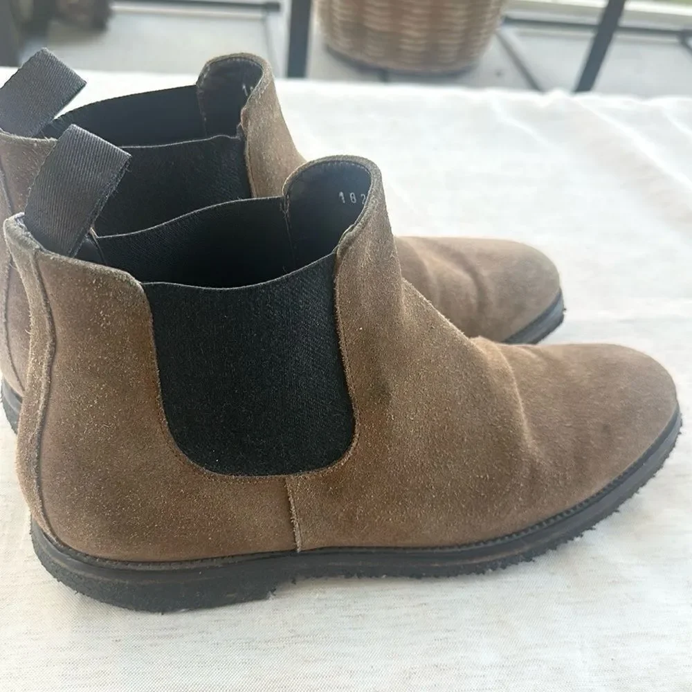 To Boot New York Brown Suede Men’s Chelsea Boots 10